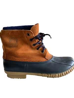 LaCrosse Womens Ankle Polartec Snow Duck Boots 5 Eye Blue  display picture 3