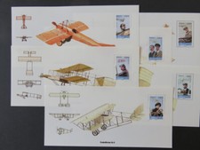 Timbre France 2010 - Neuf - Bloc Souvenir N° 49 à 54, Pionniers de l'aviation