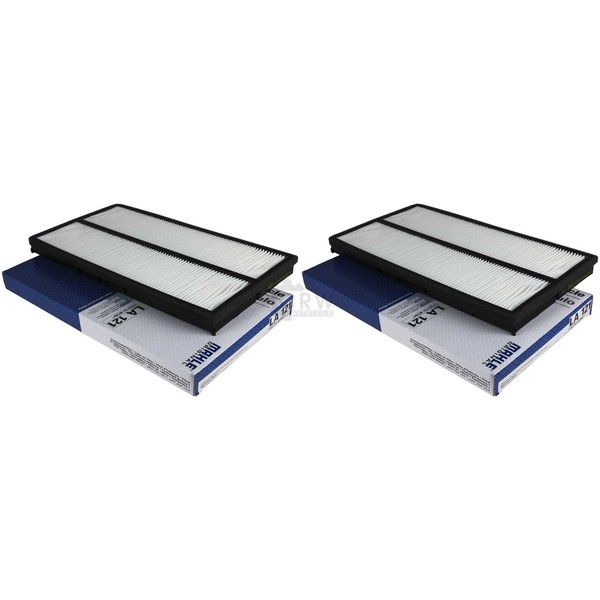 2X Mahle / Knecht Innenraumfilter Innenraumluft Pollenfilter LA 121-image