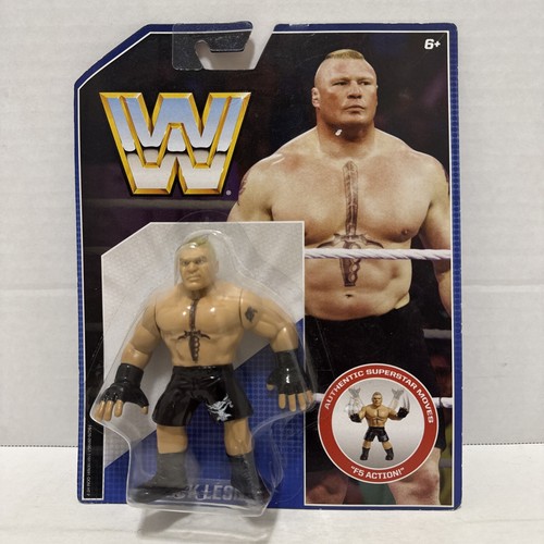Mattel 2016 WWE Retro Series WWF Brock Lesnar 4.5