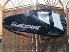 Babolat Tennis Racquet Travel Bag /Case Black/White Size 1: 4 1/8