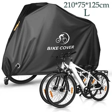 Large Bicycle Waterproof Cover Rain UV Dust Protector Outdoor Storage for Bikes