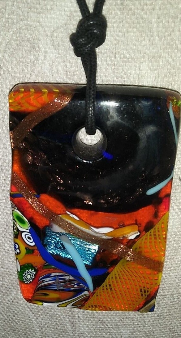 Rectangular Yellow, Blue, Black Geometric Design … - image 1