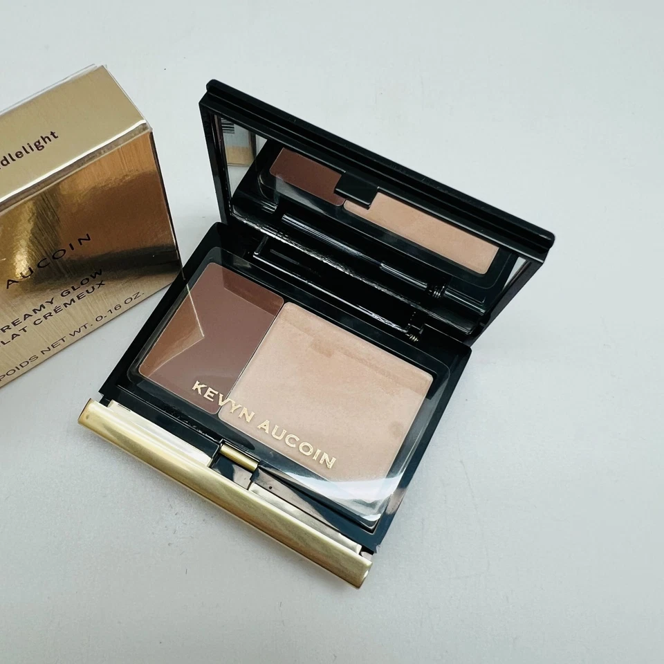 Kevyn Aucoin The creamy glow Duo #4(SculptingMedium/Candlelight) - 0.16oz- NIB - Image 2 of 4