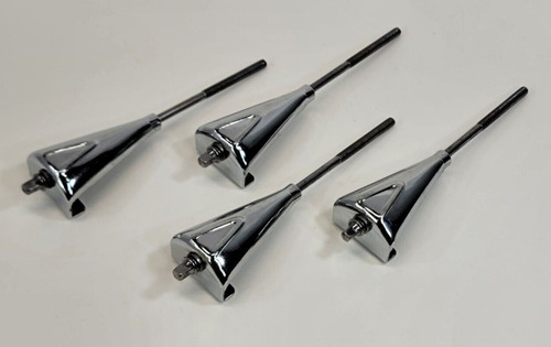 Premier Bass Drum Chrome Hardware Drum Claws with Longer Tension Rods (4pcs)