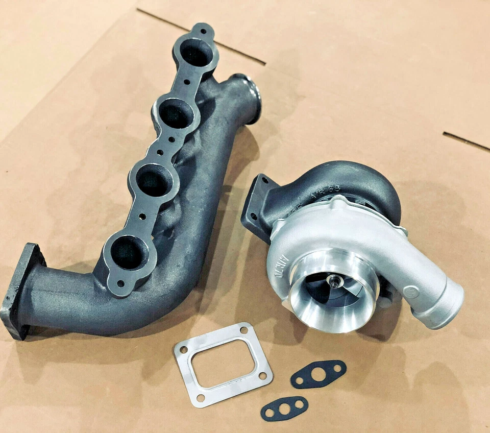 Turbo + Colector T4 PARA Silverado Sierra Turbocompresor Vortec LS 4.8 5.3 6.0 6.2 Foto 2 de 4