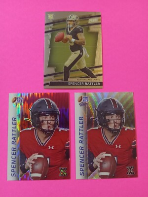 Spencer Rattler 2024 National VIP Silver RC+Pro Set Metal Pink Pulsar/3+Wave/7