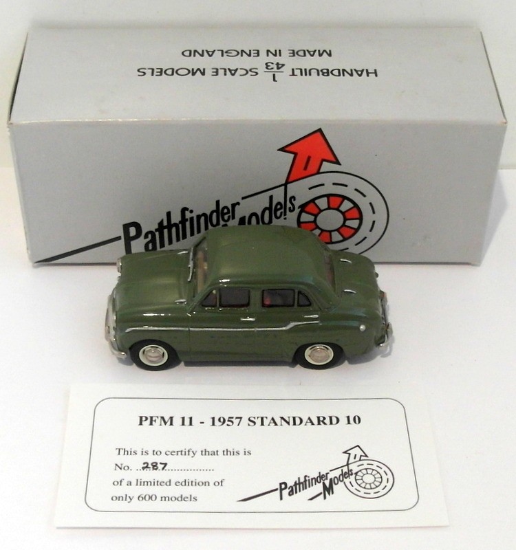 Pathfinder Models 1/43 Scale PFM11 - 1957 Standard 10 1 Of 600 Green