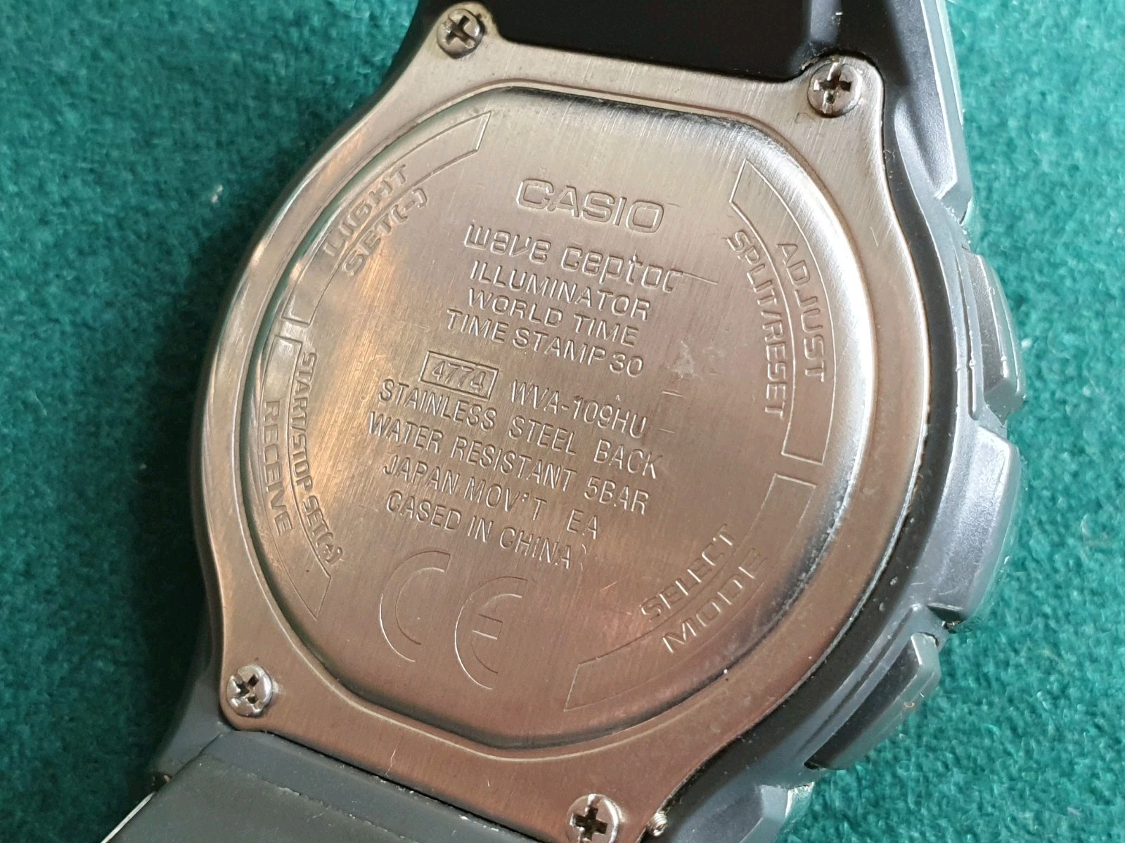 CASIO WAVE CEPTOR ILLUMINATOR WVA-709HU WORLD TIM… - image 4