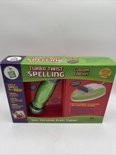 LeapFrog Turbo Twist Spelling LeapZone Green Twist Leaplink Custom New Open Box