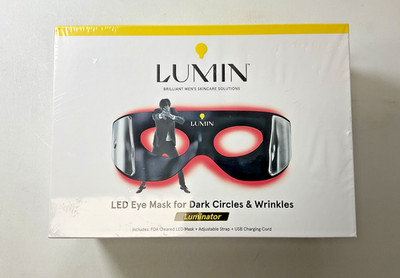 Lumin Eye Mask For Dark Circles & Wrinkles - Sealed & Brand New