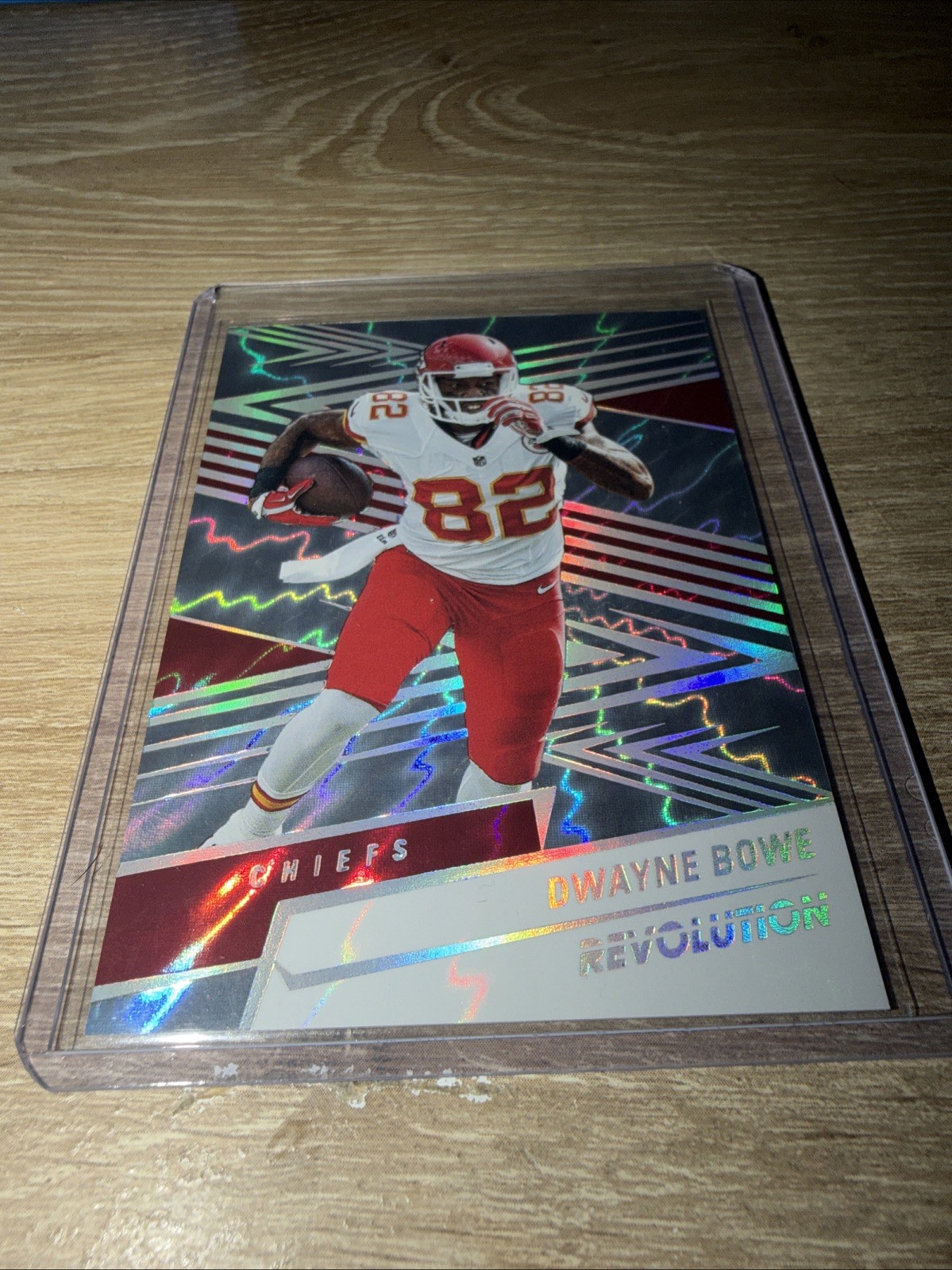 2025 Revolution Dwayne Bowe #144 Lightning /60 Kansas City Chiefs SP