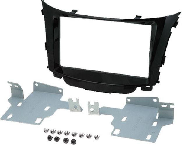 Kit 2Din Autoradio FA427 console de montage double DIN pour cadre de tableau de bord Hyundai i20