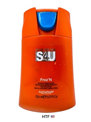 Alfaparf Style For You S4U Froz N 5.07 Fl Oz Extreme Freezing Gel
