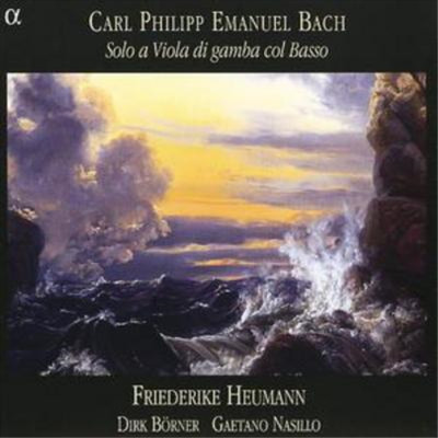 Carl Philipp Emanuel Bach Viola Da Gamba Sonatas (Heumann, Nasillo, Borner) (CD)