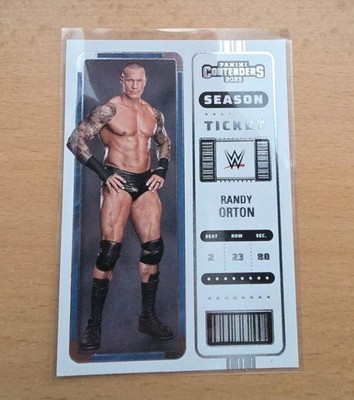 2023 Panini Chronicles Contenders Season Ticket WWE RANDY ORTON # 110 Wrestling
