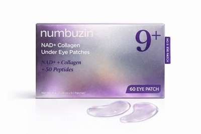 numbuzin No.9 NAD+ Collagen Eye Patches 60 Stück Augenpads Original K-Beauty