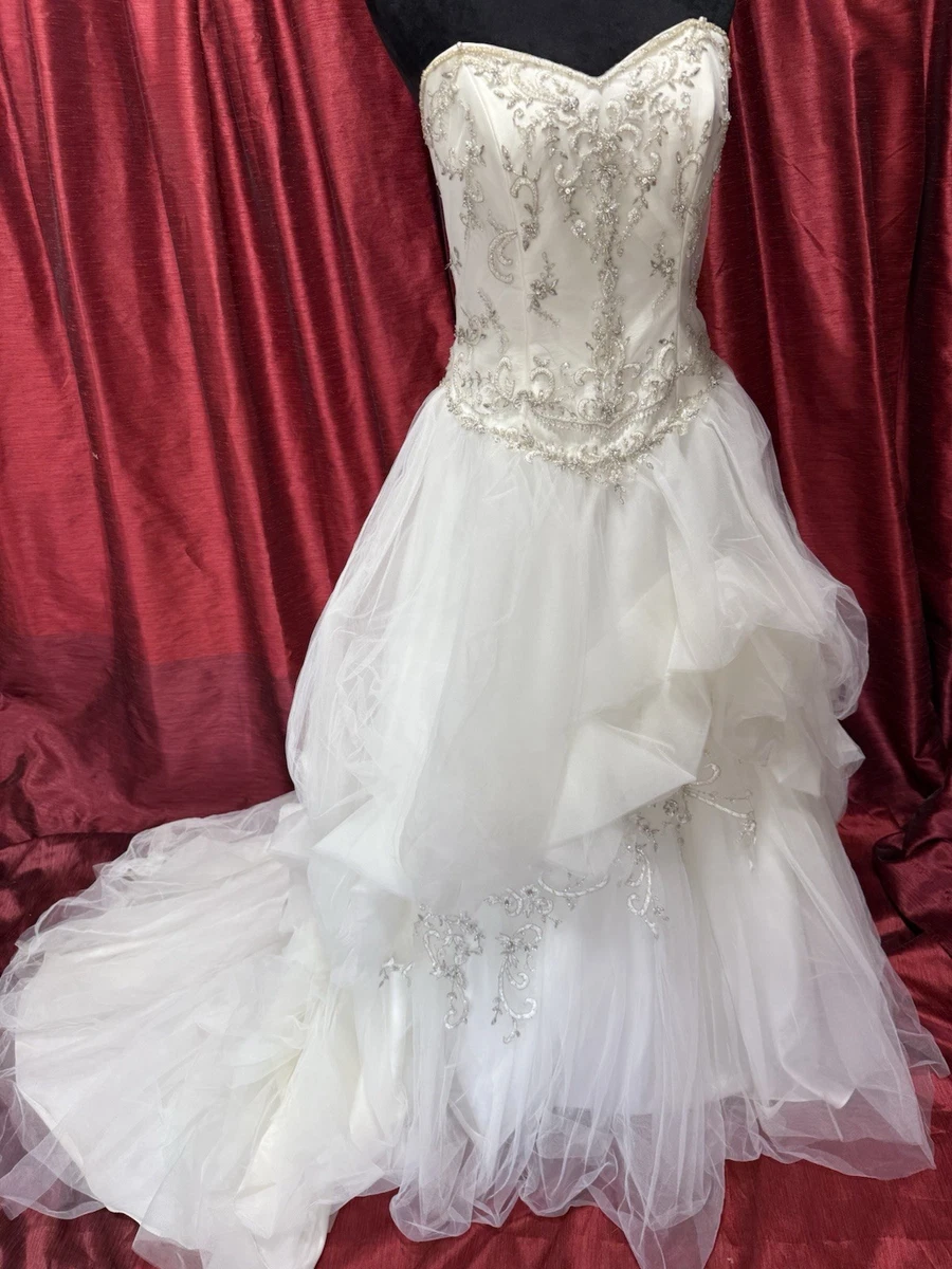 alfred angelo little mermaid dress Alfred Angelo, 201 Disney Collection Ariel Wedding Dress Used Wedding Dress