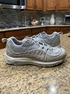Nike Air Max 98 Supreme Snakeskin Size 10.5 844694-100