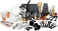 Gibson Home 74-piece kitchenware set