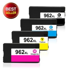 4PK 962XL Ink Cartridges for HP OfficeJet Pro 9010 9015 9016 9018 9019 9020 9025