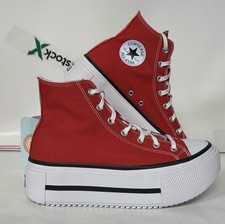CONVERSE Chuck Taylor Lift Platform Hi Top Canvas Upper Sneakers Shoes Unisex