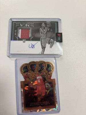 2021-22 Panini Noir - RPA Black and White Usman Garuba #315 /99 (AU, MEM, RC)