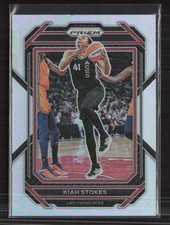 2023 Panini Prizm WNBA #34 Kiah Stokes Silver