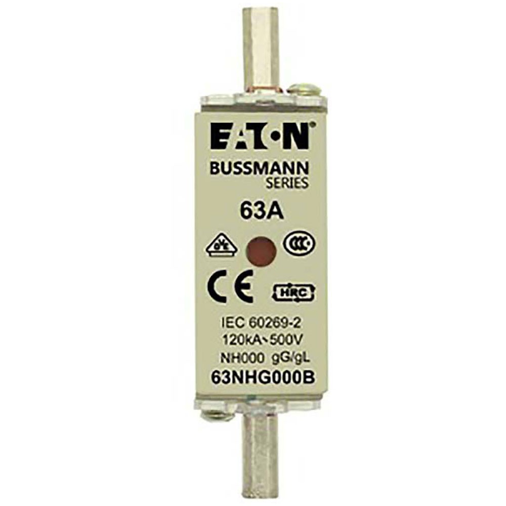 Eaton NH fuse 000 size 63 A 500 V with blown fuse indicator