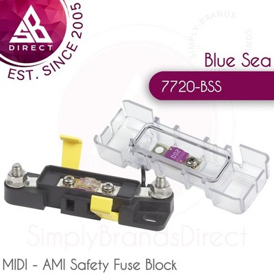 Blue Sea Systems 7720 Midi / Ami Sicherheit Sicherung Block 200A mit 2/0 Kabel  