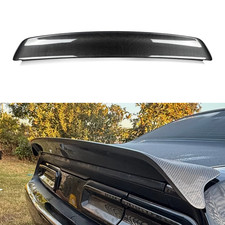 Fits For 0824 Dodge Challenger Hellcat Carbon Style Rear Trunk Spoiler Wing
