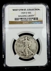 1929-D 50c Walking Liberty Silver Half Dollar NGC West 57th St. Col