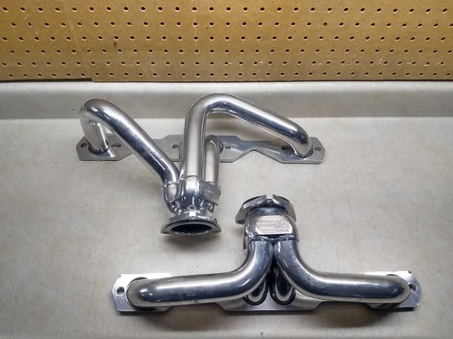 New Sanderson Ceramic Coated Headers, # CC14-SEC, 1962-67 Nova, SBC, USA!!