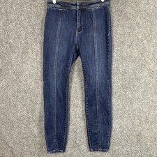 Pilcro Anthropologie Jeans Womens Size 28 Blue Skinny Ankle