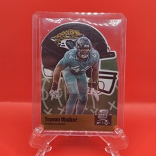 2022 Panini Contenders Optic Rookie Ticket Travon Walker Gold Helmet Dye Cut /10