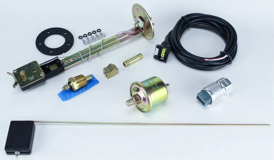 Classic Instruments AX01YBLF Yellow AutoCross Series 6-Gauge Set - Image 2 of 2