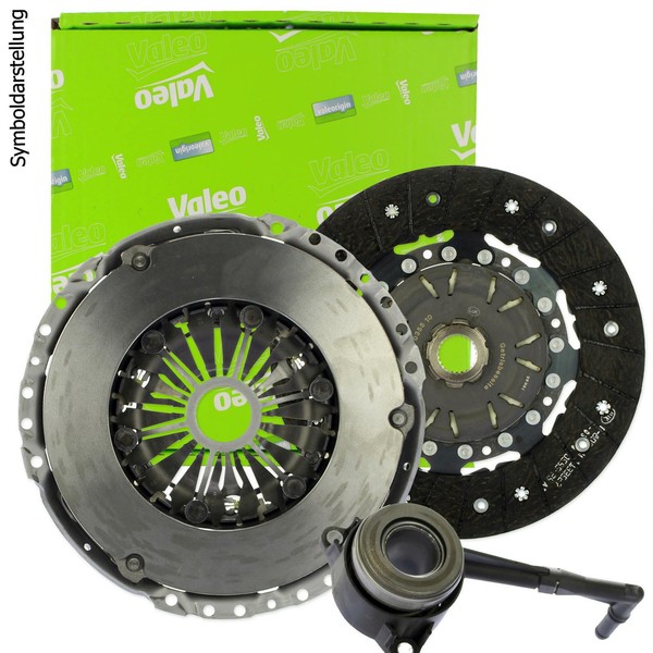Valeo Kupplungssatz Kupplungskit Motor-Kupplung KIT3P (Csc) 834025-image