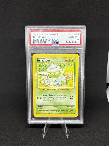 Bulbasaur 044/102 Base Set Regular psa 10
