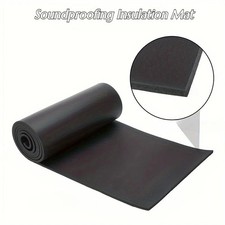 Self-Adhesive Rubber Foam Roll Soundproofing Insulation Waterproof DIY Car Home