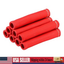 8x 2500 Spark Plug Wire Boots Protector Sleeve Heat Shield Cover For Ls1ls2