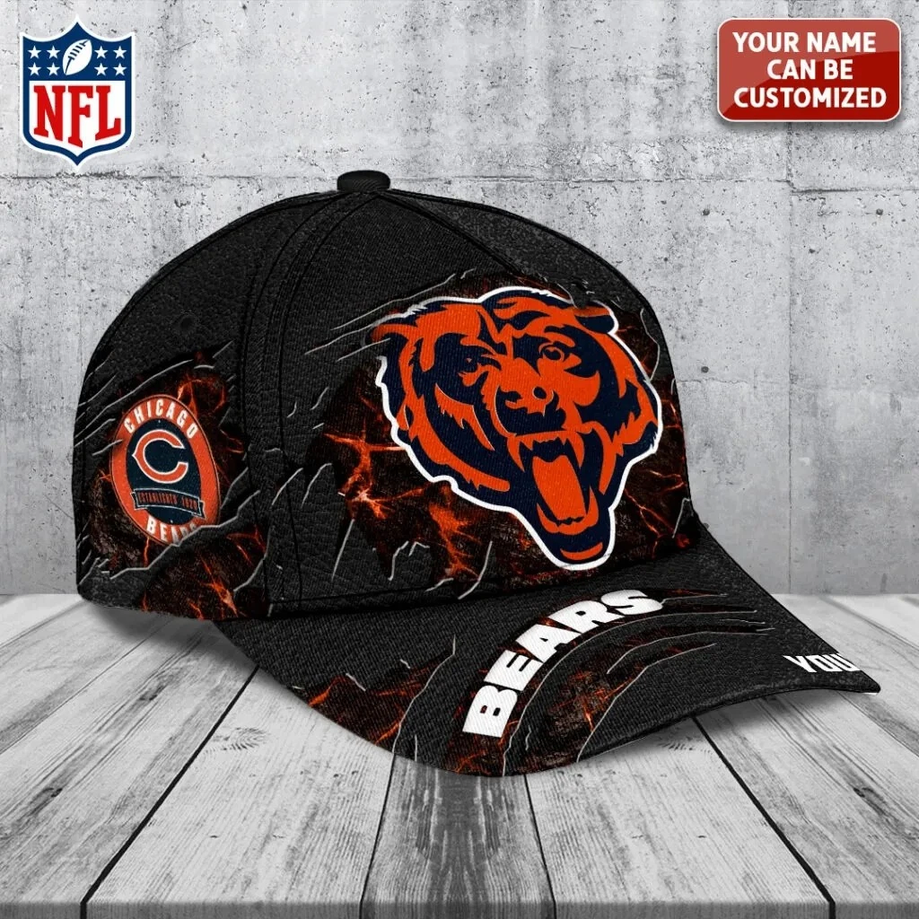 Personalized Bears Classic Cap, Gift For Fans
