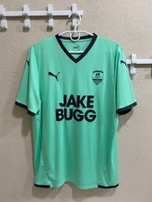 Notts County Away Football Shirt Puma Soccer Jersey Size L