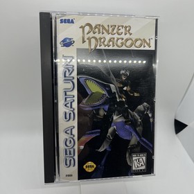 Panzer Dragoon & 2 II Zwei Lot Sega Saturn - Complete CIB Great Condition Tested