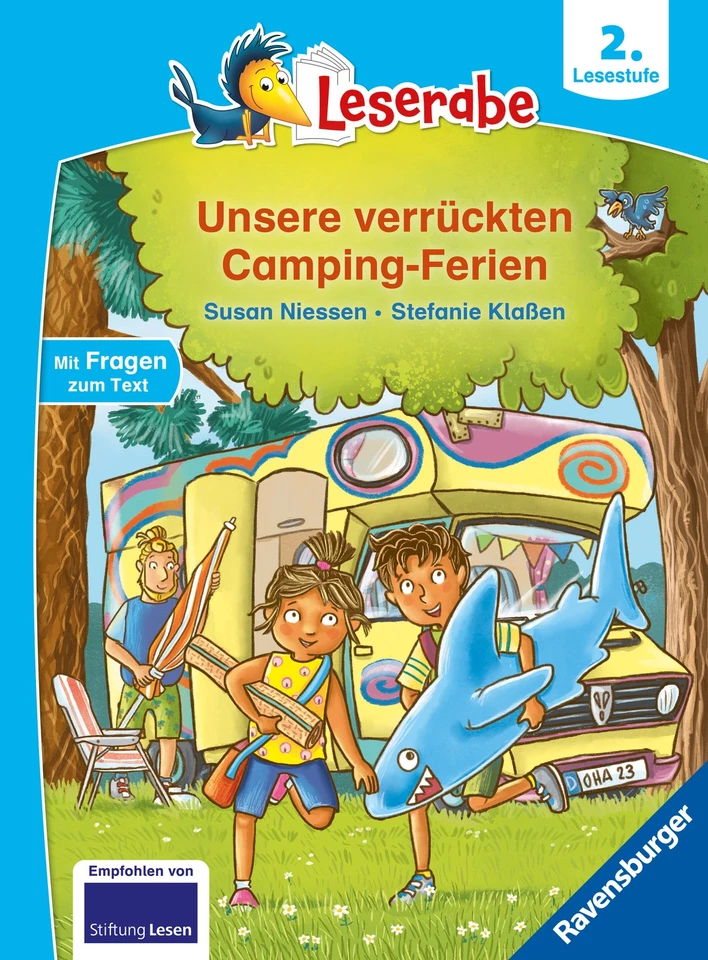 Ravensburger Buch Leserabe 2. Lesestufe Unsere verrückten Camping-Ferien 46310