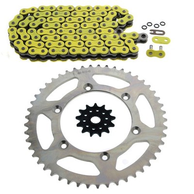 2010-2012 fits Suzuki RM-Z250 Yellow O Ring Chain & Sprocket Slv 13/49 520-114L