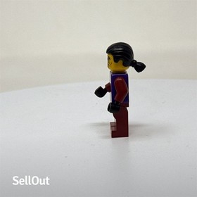 LEGO Ninjago Clouse Minifigure With Black Hair Tournament of Elements Figure