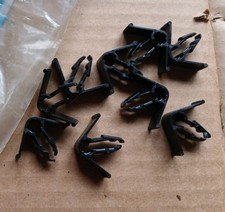 NOS TALBOT SUNBEAM HORIZON AVENGER HANDBRAKE CABLE CLIPS X9