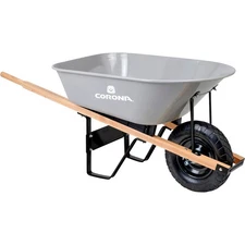 Corona Steel Wheelbarrow, 6 Cu. Ft. Capacity, Model# WB13060
