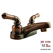 DF-PL700C-ORB RV Two Handle Bathroom Faucet RV two Oil Rubbed Bronze