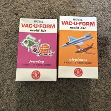 Vintage Mattel VAC U FORM mold Kits Lot Of 2